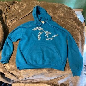 Blue Michigan sweatshirt, size large
